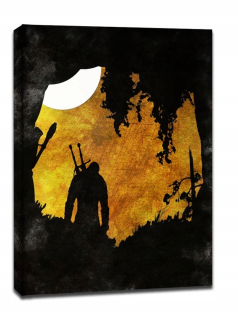 Moonlight Caverns - The Witcher - maľba na plátne