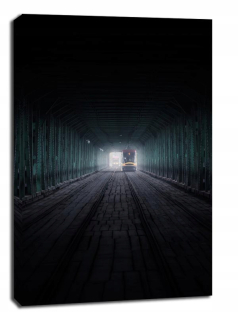 Gdansk Bridge - maľovanie na plátne