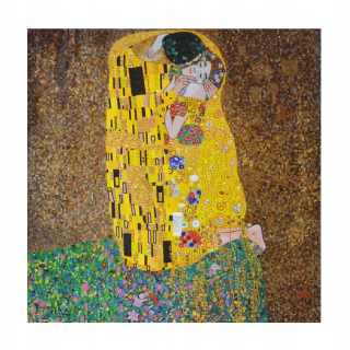 Mozaika | Gustav Klimt Kiss Image | 180x180 cm