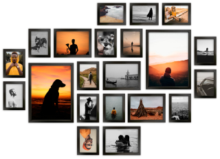 Fotorámček - Multi-fotorámik Manufaktura Ram 112 x 158 cm