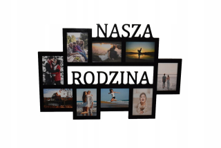 Rám pre mnoho fotografií v 58 x 85 cm