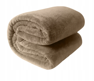 Agtrade deka z mikrovlákna 200 cm x 220 cm béžová