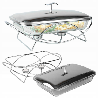 Carl Hausmann Glass Carl Hausmann Heat -Resistant Plavidlo s 3 L krytom