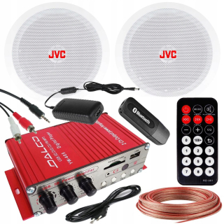 JVC Bluetooth stropný zvukový systém mp3 USB aux