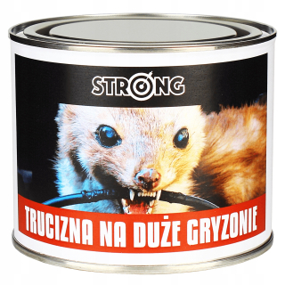 Najsilnejší jed na veľkých hlodavcoch silný