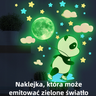 Nálepky na stenu pre deti, žiariace nálepky