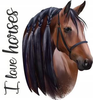 Nástenné nálepky Horse 50x100 cm koní2