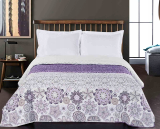 Prikrývka na posteľ - Bedspread DECOKOVANIE POLYESTER 200 x 220 cm viacfarebná