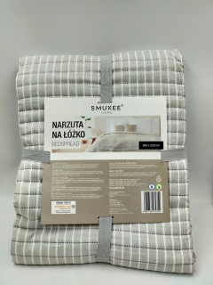 Prikrývka na posteľ - Prehoz Smukee polyester 200 x 220 cm