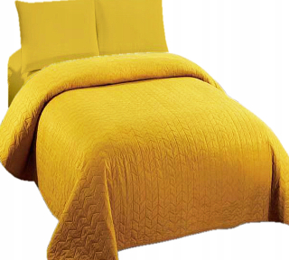 Prikrývka na posteľ - Blokovanie mikrovlákna AllHome 220 x 200 cm béžová, biela, čierna, smotana, odtiene hnedej, odtiene šedej, strieborné