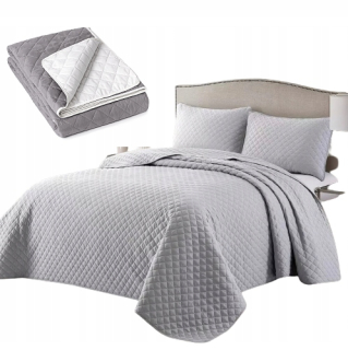 Prikrývka na posteľ - Luxusné posteľné postele polyester 220 x 260 cm