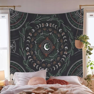 Moonback plagát fáza Mesiac Dekoratívna tapeta bez rámu 73 x 95 cm