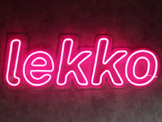 Neónový neónový LED flex nápis mierne pc5 Świdnik