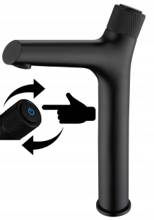 Moderný tlače dlhý čistý umývací faucet