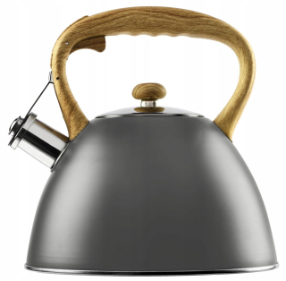 Čajník, kanvica na čaj -  Moderné varná kanvica Galicia Verdi Grey 2,8l induk