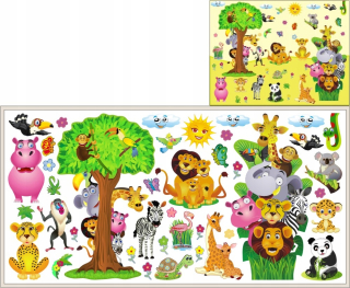_ Safari_super_xxl_100x200cm stena
