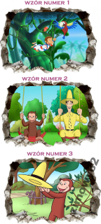 Zvedavý nálepka George - Zvedavý George, opica