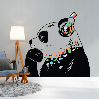 Panda Panda Mural 300x203 vpravo