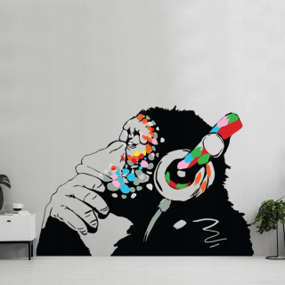 Vinyl Thinking Monkey 180x121