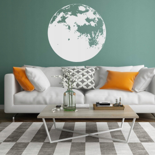 Nálepka na stenu Winyl Moon Phase 500x500 cm