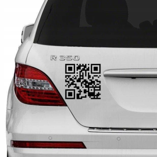 Nálepka na stenu Winyl QR Code Castomizácia 500 cm