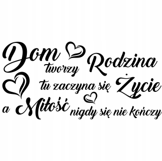 Nálepky na stenu pre kuchynskú kuchyňovú kávu Family