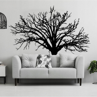 Nálepka na stenu Winyl Tree Silhouette 300x215