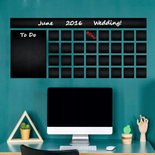 Nálepka na stenu pre Kredy Office Calendar 140x60