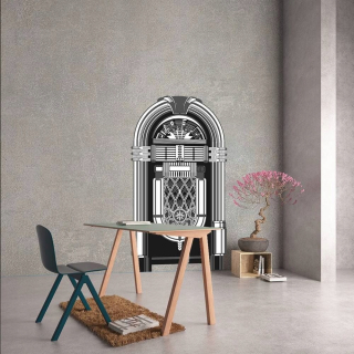 Nálepka na vinyl jukebox pre stenu 165x300
