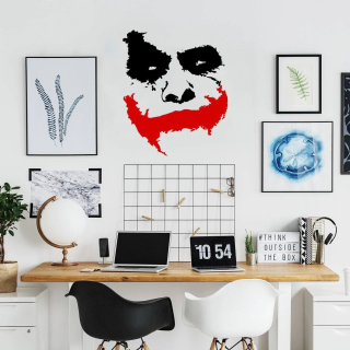Joker Face 381x460 stena vinylová nálepka