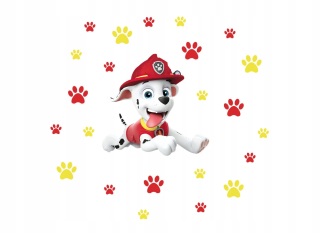 Samolepky na stenu Osom Home Paw Patrol Marshall