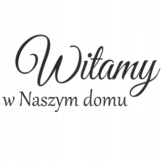 Citát nálepky na stenu Vitajte v našom dome