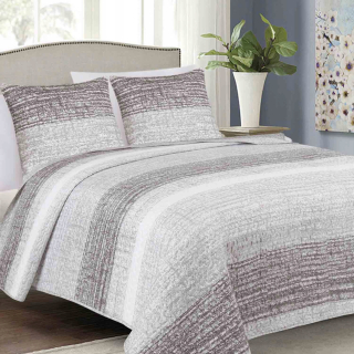 Prikrývka na posteľ - Euromat Polyester 220 x 180 cm odtieňov