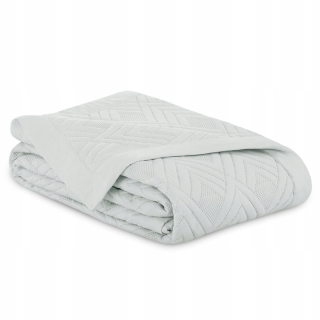 Prikrývka na posteľ - Post -patient ameliahome polyester 210 x 170 cm odtiene šedej farby