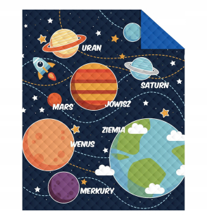 Prikrývka na posteľ - Detexpol Polyester 210 x 170 cm posteľné postele, odtiene fialovej, odtiene modrej, odtiene oranžovej farby, odtiene šedej, odtiene žltej, viacsekej.