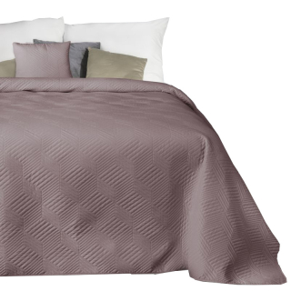 Prikrývka na posteľ - Bunning D91 240 x 220 cm krém, odtiene modrej, odtiene ružovej, odtiene šedej, odtiene žltej, striebornej