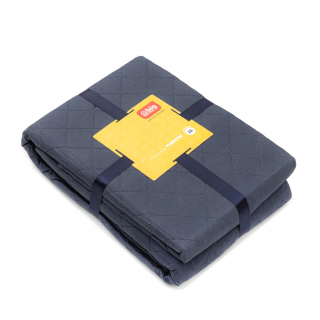 Prikrývka na posteľ - Blocate Big Deals Polyester 240 x 220 cm odtiene zelenej