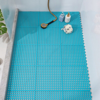 Kúpelňová predložka - Modrá 10 kusov kúpeľňa Anti -Slip Mat