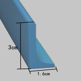 Modrý štýl 200 cm Kúpeľňové doplnky sprcha
