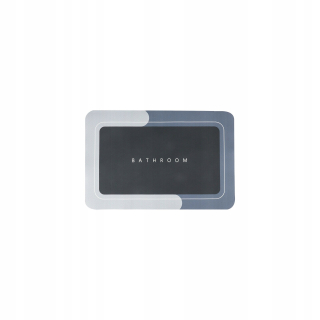 Modrý štýl 60x90cm super absorpčný kúpeľ
