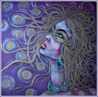 Noc v múzeu Image Oil 60x70 cm Spattula Brush