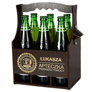 Gadget - Nosič na pivo + otvárač Ideálny darček pre chlapa k narodeninám