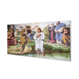 Grafika skla na stene Obrázok Ježiša 120x60