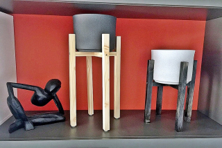 Stojan na kvety - Moderné kvetinový záhon, stand-drevo, do rozmeru