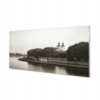 Obrázok akrylové sklo Krakov River Bridge 140x70 cm