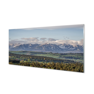 Moderný obraz na akrylovom skle hôr 140x70 cm