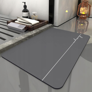 Moderný šedý štýl 60x39cm nano diatom Muud Soft