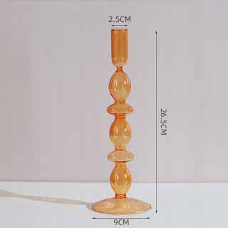 Č. 13 Veľkosť Vintage Design Art Candlestick od