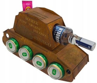 Gadget - NÁDRŽ NA PIVO, VODKU, ALKOHOL, DARČEK PRE PÁTA, GRAVÁT