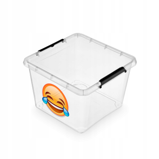Box, nádoba - Krabička s priehľadným vekom
